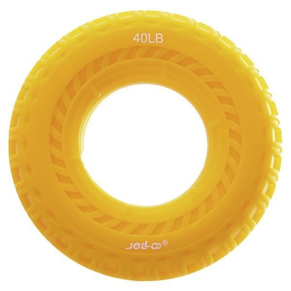 Еспандер кистьовий Кільце JLA470-40LB навантаження 18 кг жовтий JLA470-40LB фото
